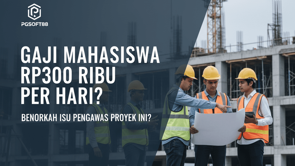 Gaji Mahasiswa Rp300 Ribu per Hari? Ini Faktanya